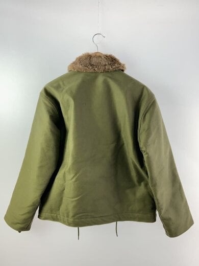 商品画像：デッキジャケット/38/コットン/GRN/無地/5N-1 2