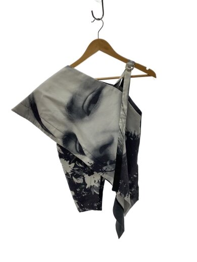 商品画像：トップス/S/コットン/GRY/総柄 1