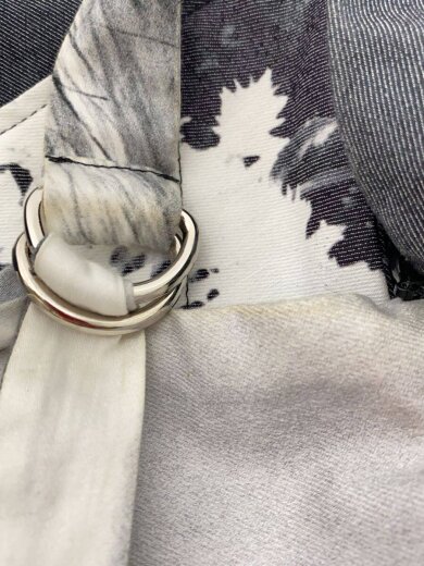 商品画像：トップス/S/コットン/GRY/総柄 4