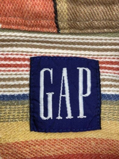 商品画像：OLD GAP/長袖シャツ/M/コットン/マルチカラー/ストライプ 3
