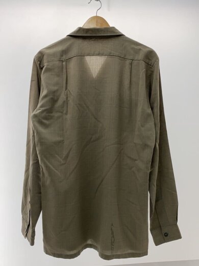 商品画像：長袖シャツ/long/ウールギャバ/BLU/チェック// 2