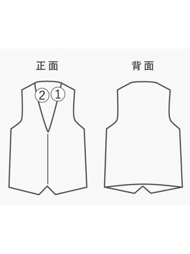 商品画像：ダウンベスト/S/ナイロン/BLK/無地 7