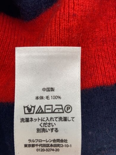 商品画像：ニット・セーター(厚手)/M/ウール/NVY 4