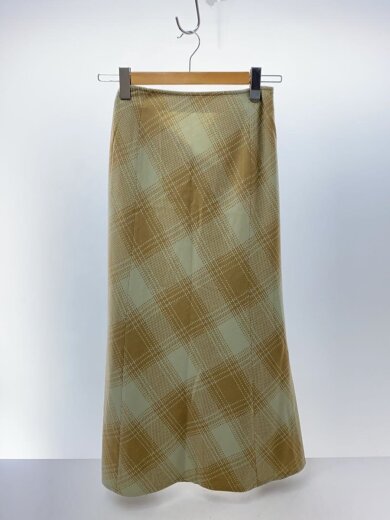 商品画像：ロングスカート/42/ウール/マルチカラー/総柄 2