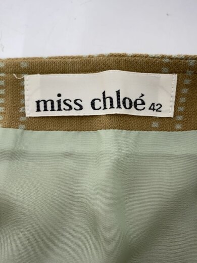 商品画像：ロングスカート/42/ウール/マルチカラー/総柄 4