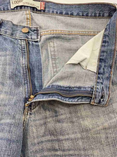 商品画像：ストレートパンツ/34/デニム/IDG 3