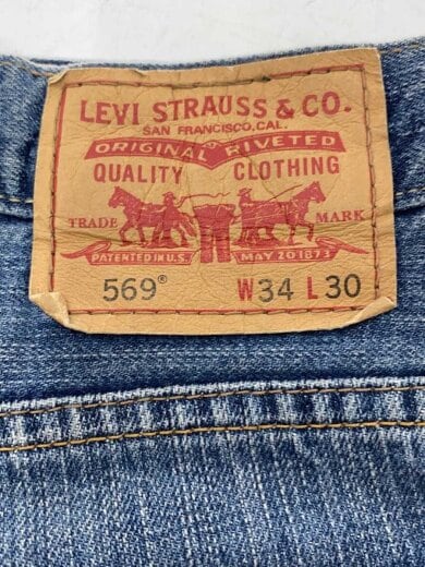 商品画像：ストレートパンツ/34/デニム/IDG 4