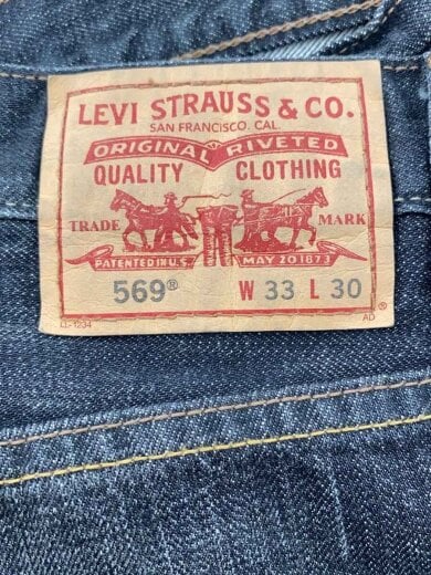 商品画像：ストレートパンツ/34/デニム/BLK 4