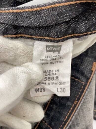 商品画像：ストレートパンツ/34/デニム/BLK 5