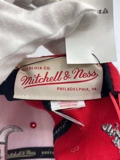 商品画像：Mitchell&Ness/キャップ/--/アクリル/RED/メンズ 5