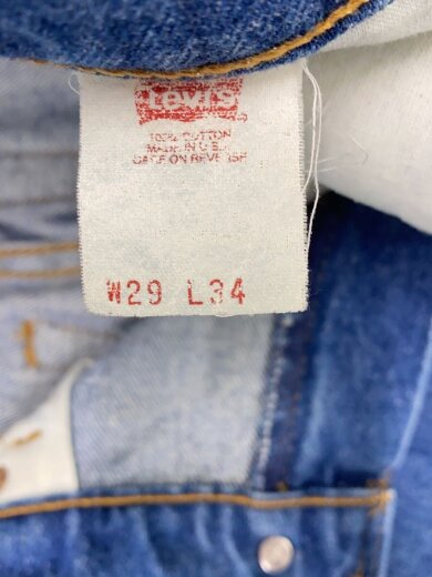 商品画像：ストレートパンツ/29/デニム/IDG/501-0197/USA製 4