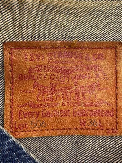 商品画像：90s/1st復刻/日本製//ボタン裏Ｊ22/bigE/Gジャン/36/コットン/IDG 3