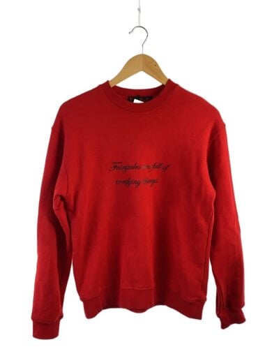 商品画像：スウェット/XS/コットン/RED/無地 1