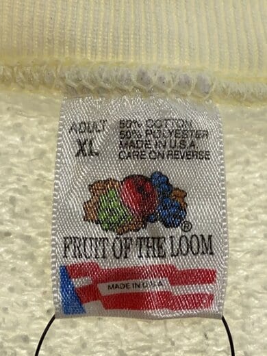 商品画像：スウェット/XL/コットン/WHT 3