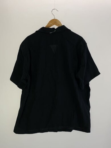 商品画像：半袖シャツ/--/レーヨン/BLK/無地/MZ-B20-009 2