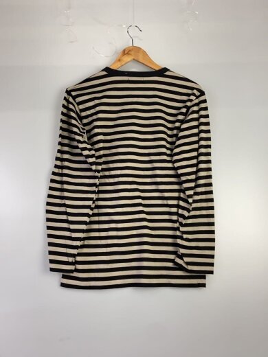 商品画像：長袖Tシャツ/日本製/2/コットン/BEG/ボーダー/00017511 2