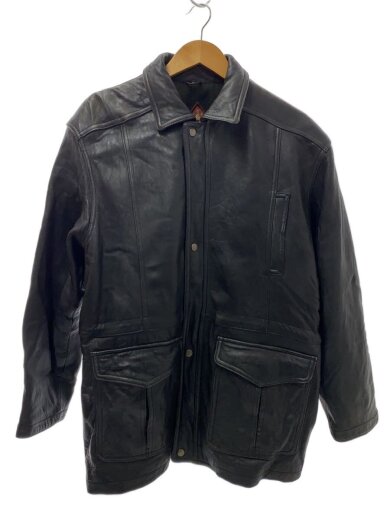 商品画像：レザージャケット・ブルゾン/M/レザー/BLK 1