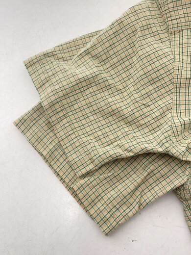 商品画像：半袖シャツ/S/コットン/BEG/チェック 5