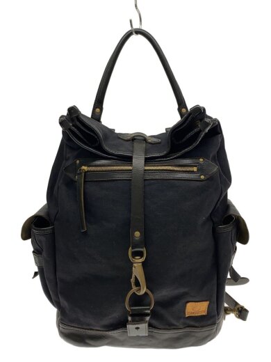 商品画像：リュック/キャンバス/BLK// 1