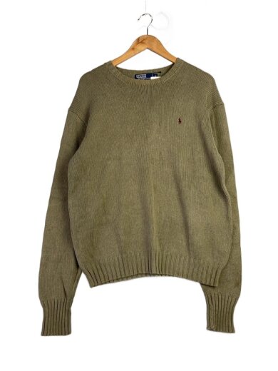 商品画像：ニット・セーター(厚手)/M/コットン/KHK 1