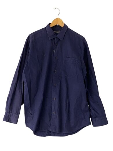 商品画像：長袖シャツ/2/コットン/NVY/無地/ME44FJ540 1