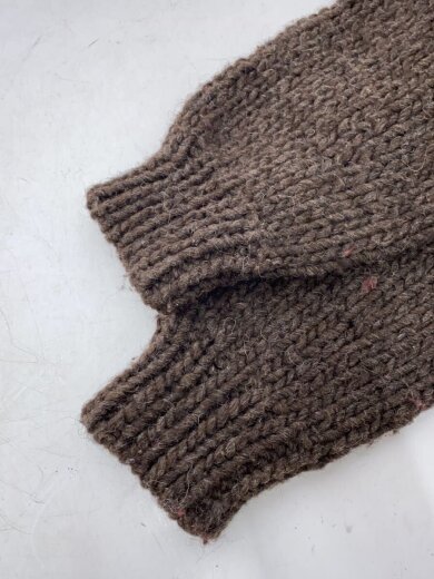 商品画像：カーディガン(厚手)/FREE/ウール/BRW/無地/63-02-15-02005 5