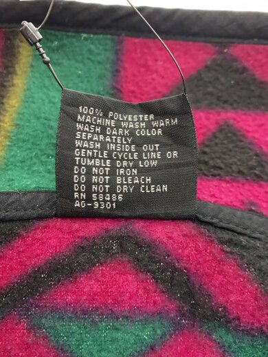 商品画像：フリースジャケット/XL/ポリエステル/PUP/総柄 4