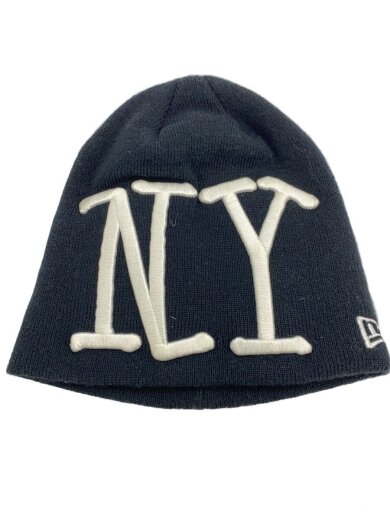 商品画像：ニットキャップ/FREE/アクリル/BLK/メンズ/NY NEW ERA SKULLCAP 1