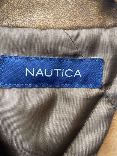 商品画像：レザージャケット・ブルゾン/one/フェイクレザー/BRW/243-3567 3