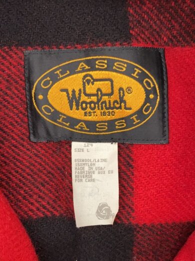 商品画像：ジャケット/L/ウール/RED/オンブレCK 3