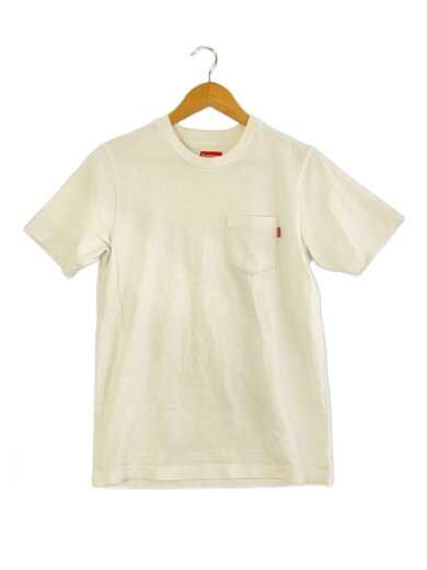 商品画像：Tシャツ/S/コットン/WHT/S/S POCKET TEE 1