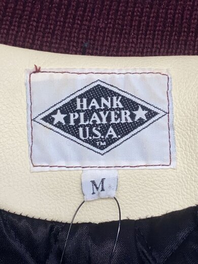 商品画像：HANK PLAYER USA/スタジャン/M/ウール/BRD/ー切替// 3