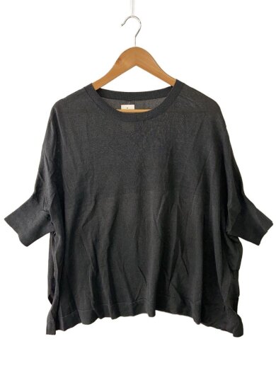 商品画像：25ss/ペーパーミックスポンチョニット/カットソー/--/--/GRY 1
