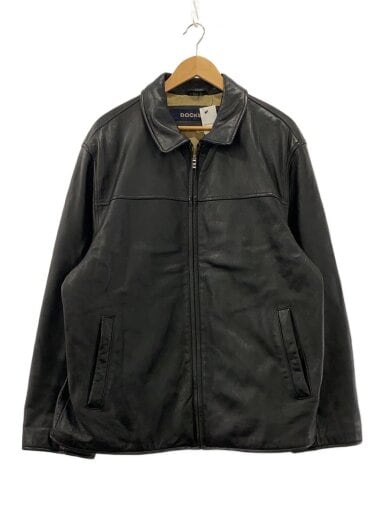 商品画像：レザージャケット・ブルゾン/L/モヘア/BLK/90s// 1