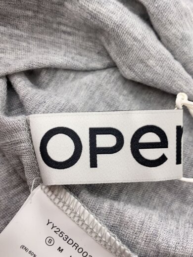商品画像：HOODED JERSEY DRESS/S/コットン/GRY/YY253DR003// 3