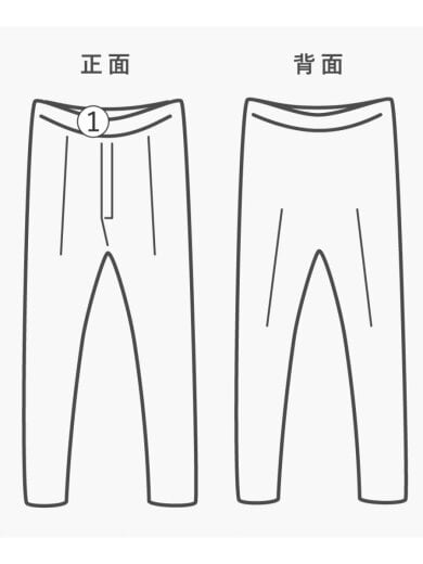 商品画像：MAYFAIR/スラックスパンツ/--/コットン/GRY/無地 7