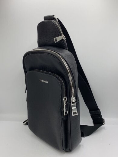 商品画像：ショルダーバッグ/レザー/BLK/CQ669 2