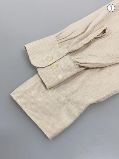 商品画像：長袖シャツ/15.5/コットン/BEG 5