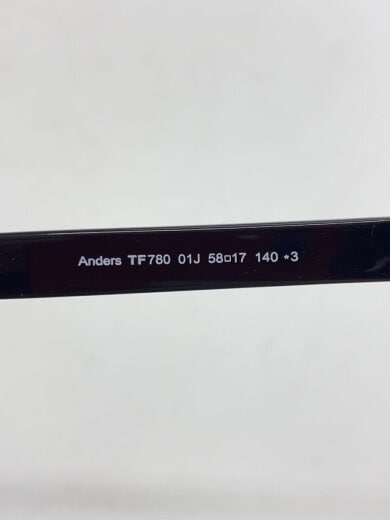 商品画像：サングラス/ANDERS/プラスチック/BLK/ORN/メンズ/TF780 01J 5