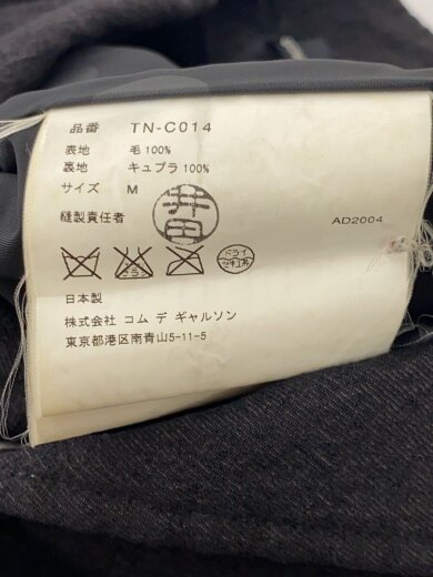商品画像：04AW/AD2004/チェスターコート/M/ウール/BLK/TN-C014 5