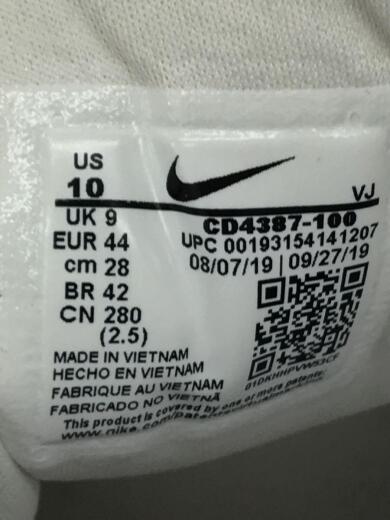 画像：NIKEAIR STREAK LITE_エア ストリーク ライト/28cm/WHT/CD4387-1005