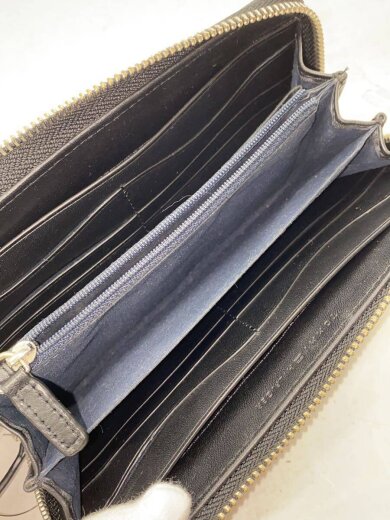 商品画像：長財布/レザー/BLK/無地/メンズ/M164860012 4