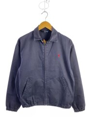 ハリントンジャケット/S/コットン/NVY