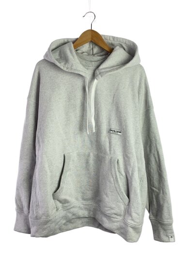 商品画像：パーカー/XXL/コットン/GRY/無地/233-1222 1