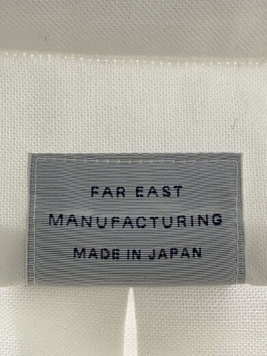 画像：FAR EAST MANUFACTURING長袖シャツ/17/コットン/WHT3