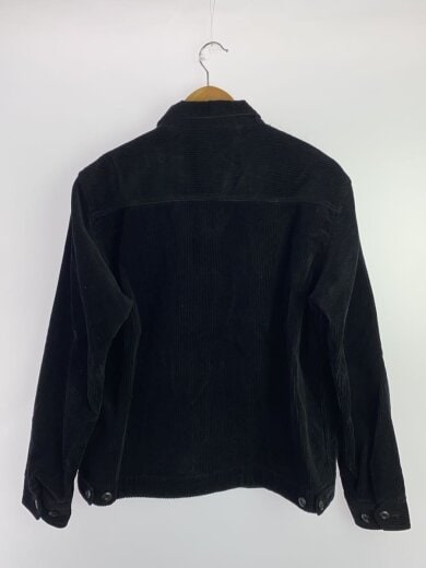 商品画像：ジャケット/L/コットン/BLK/無地/782-4252008 2