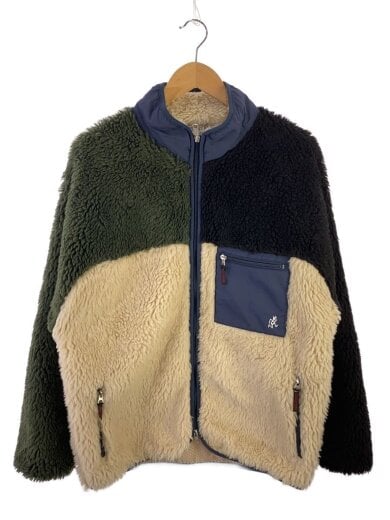 商品画像：フリースジャケット/L/ポリエステル/BEG/無地/GUJK-21F2009 1