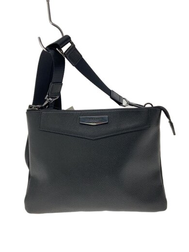 商品画像：エンボスシュリンクレザーサコッシュ/牛革/BLK/51137-307-09 1