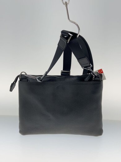 商品画像：エンボスシュリンクレザーサコッシュ/牛革/BLK/51137-307-09 3