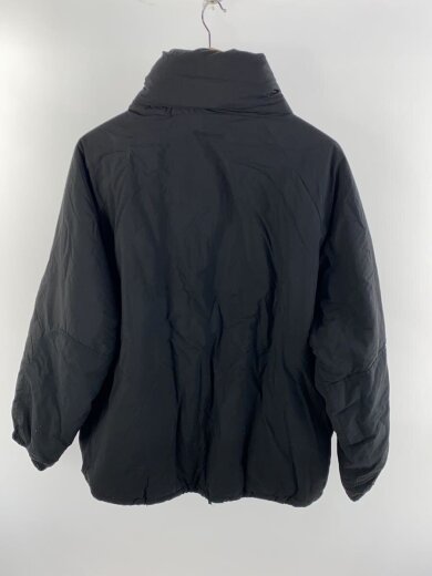 商品画像：ナイロンジャケット/S/デニム/BLK/無地/233-1517 2